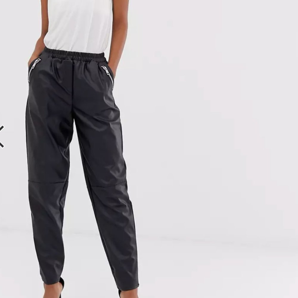 ASOS Faux Leather Pants